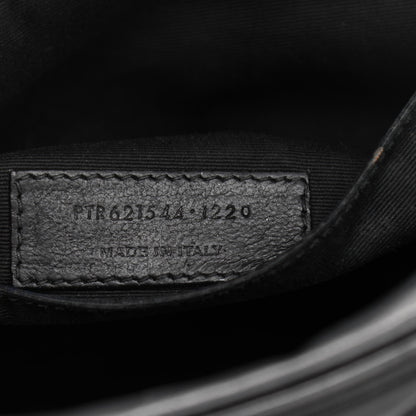 Saint Laurent Calfskin Matelasse Monogram Lou Camera Bag Black 7 of 19
