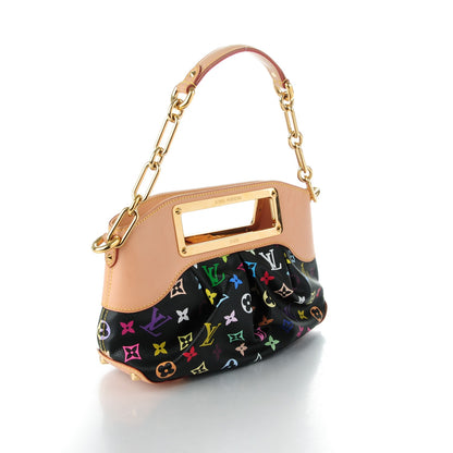 Louis Vuitton Monogram Multicolor Judy PM Black 3 of 7