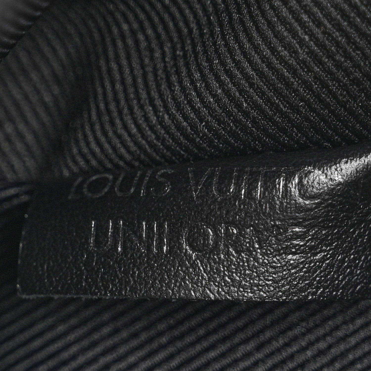 Louis Vuitton Taurillon Monogram Uniformes Solar Ray Soft Pochette Volga Belt Bag Black 6 of 12