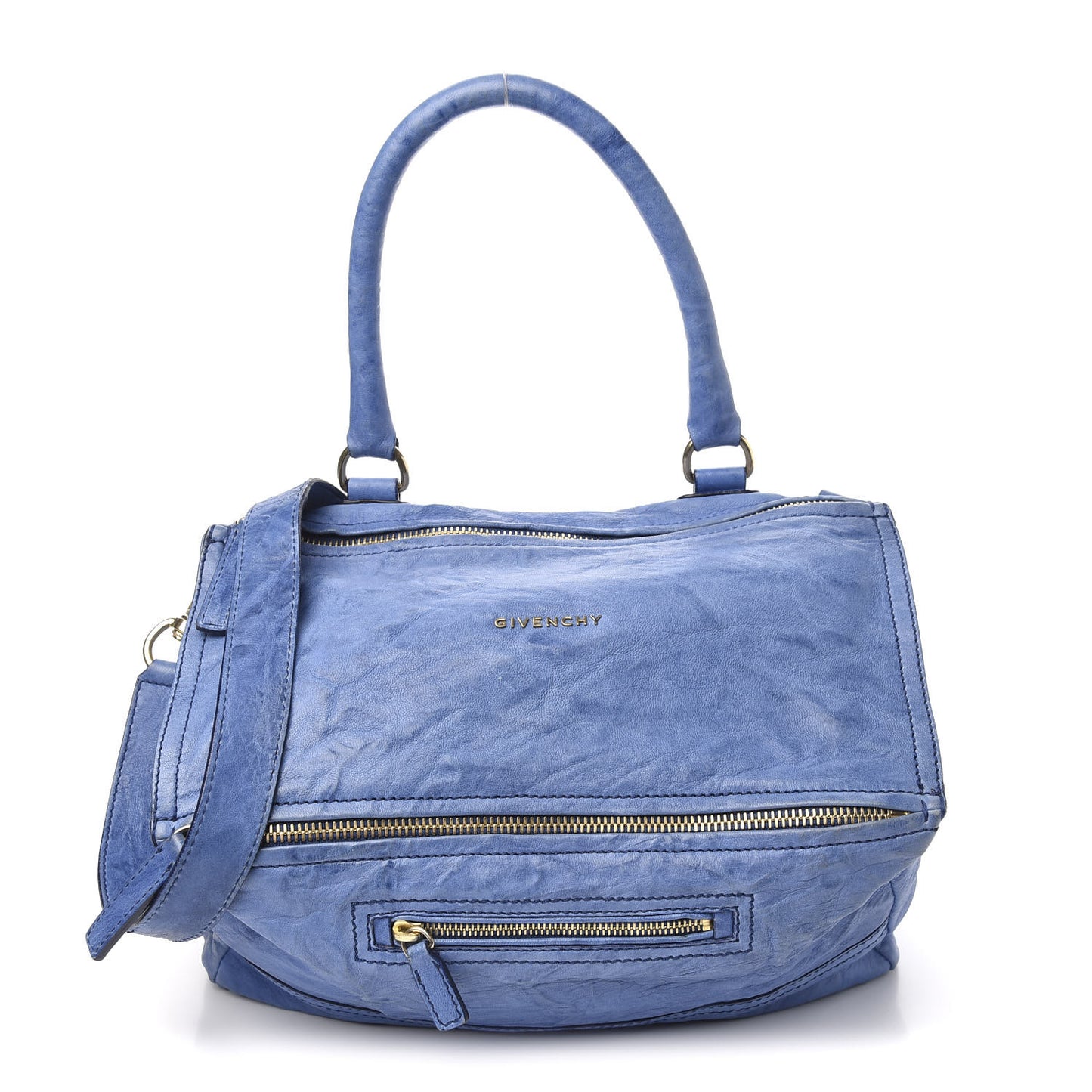 Tumbled Sheepskin Medium Pandora Blue