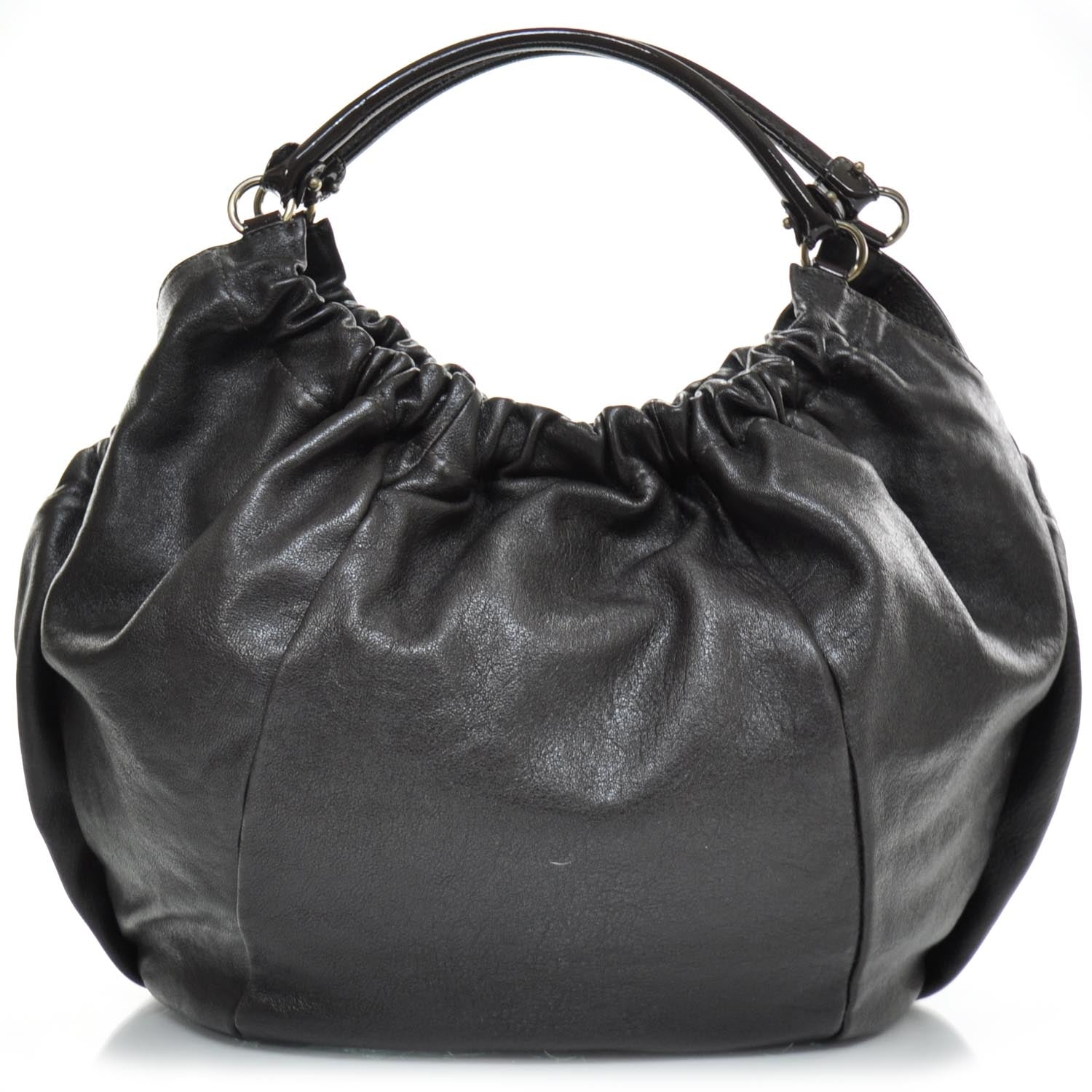 FASHIONPHILE SALVATOREFERRAGAMOLeatherDesiderataBagBlack 5 of 9