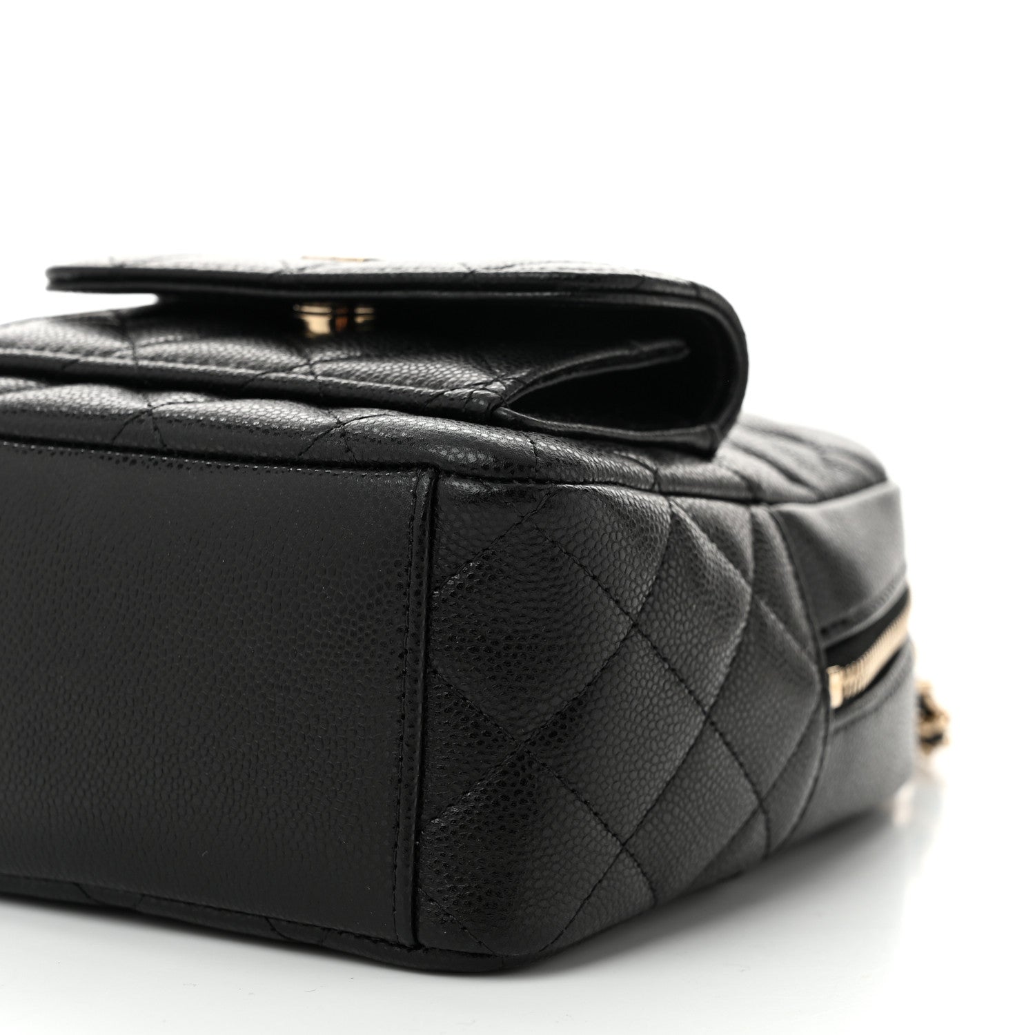 Chanel Caviar Quilted CC Mini Classic Backpack Black 10 of 11