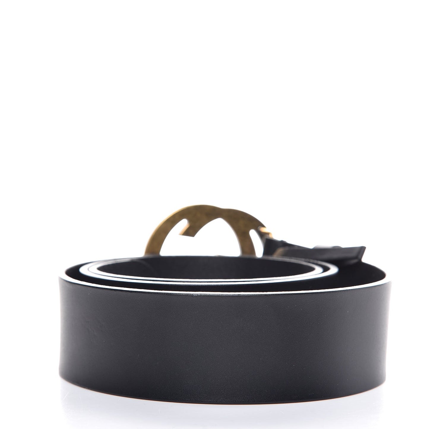 Calfskin Studded Interlocking G Belt 90 36 Black