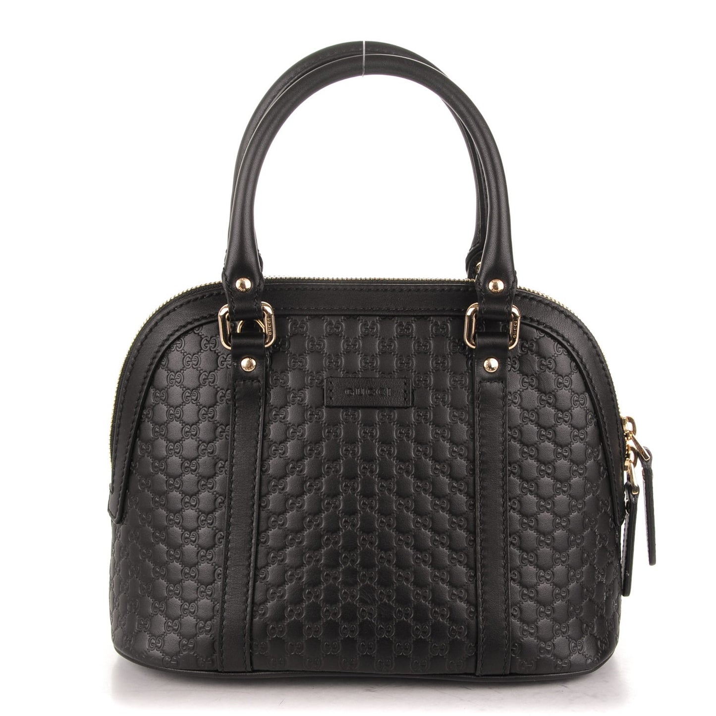Microguccissima Mini Dome Bag Black
