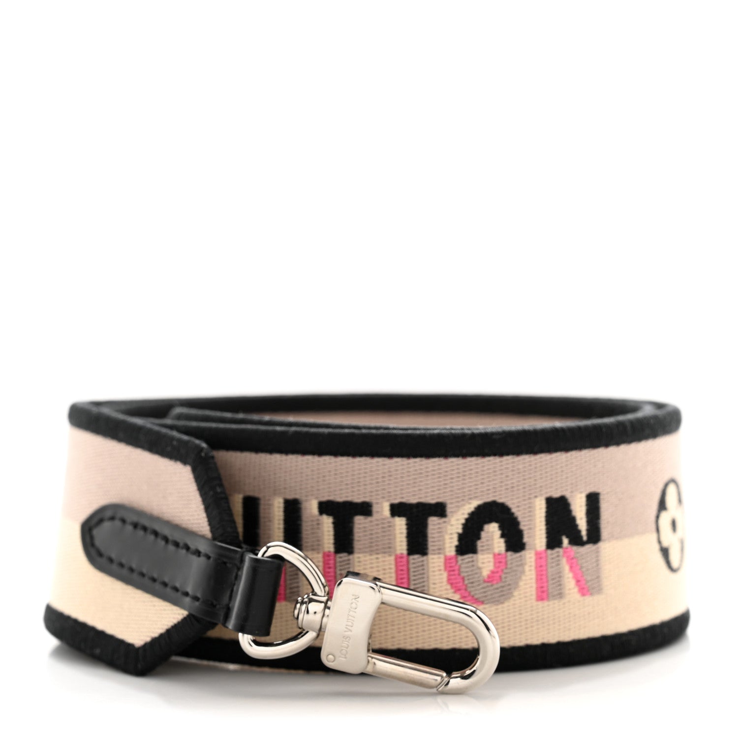 Louis Vuitton Jacquard Speedy Bandouliere 20 Shoulder Strap Black 1 of 4