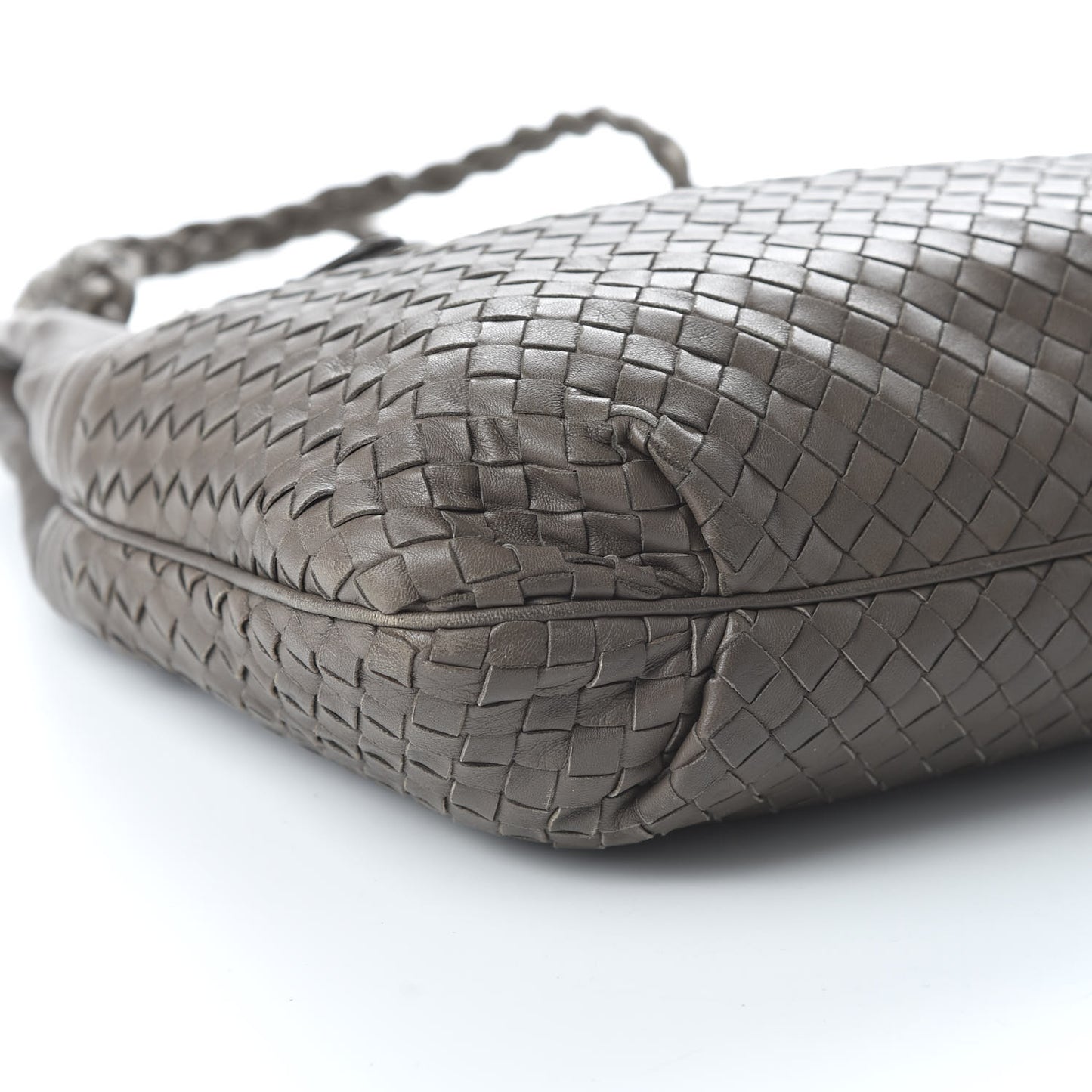 Cervo Deerskin Julie Tote Steel