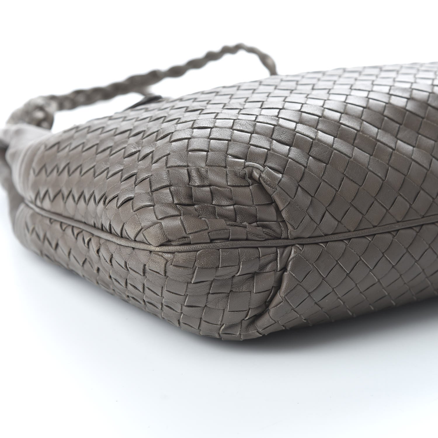 Bottega Veneta Cervo Deerskin Julie Tote Steel 6 of 10