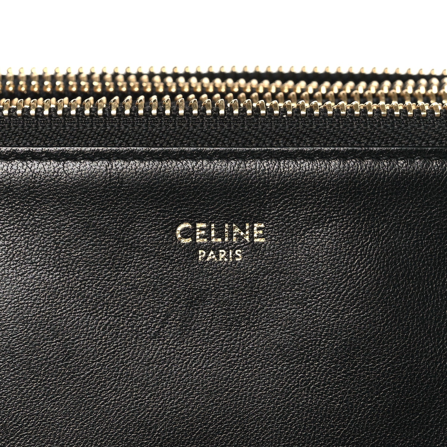 Celine Lambskin Small Trio Crossbody Bag Black 8 of 14