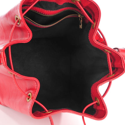 Louis Vuitton Epi Petit Noe Castillan Red 5 of 9