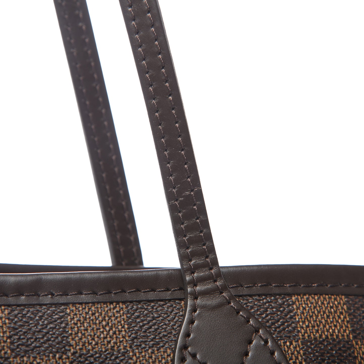 Damier Ebene Neo Neverfull MM Rose Ballerine