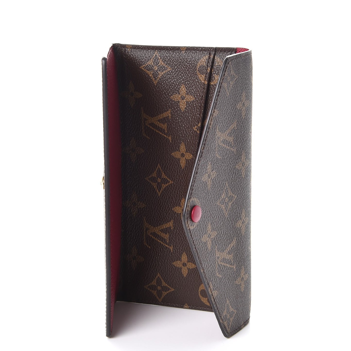 Monogram Josephine Wallet Fuchsia
