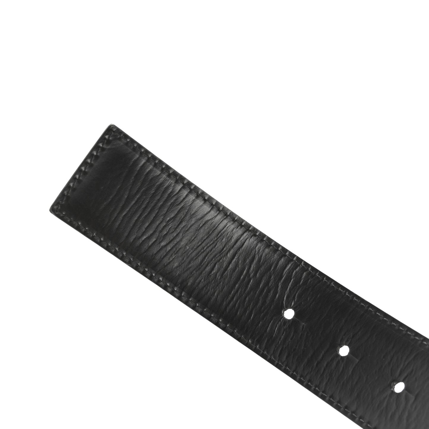 Calfskin 4cm La Medusa Belt 80 32 Black