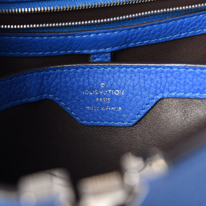Louis Vuitton Taurillon Capucines BB Royal Blue 6 of 9