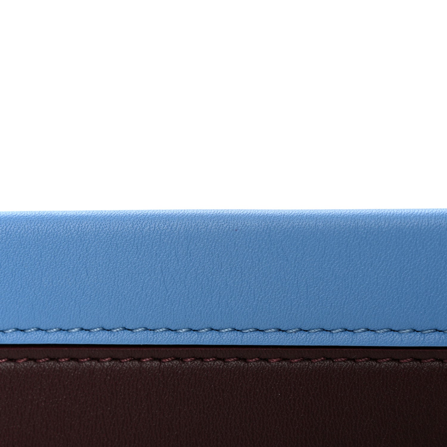 Louis Vuitton Calfskin Cluny MM Shoulder Strap Blue Glacial 5 of 6