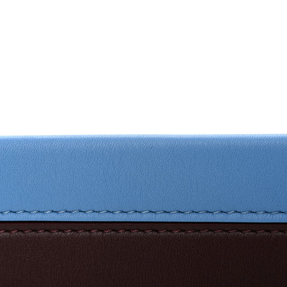 Louis Vuitton Calfskin Cluny MM Shoulder Strap Blue Glacial 5 of 6