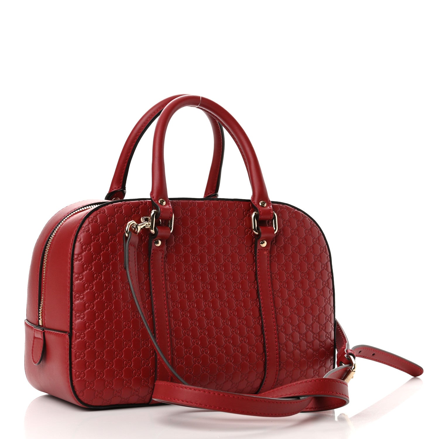 Gucci Soft Microguccissima Medium Crossbody Bag Rosso 3 of 12