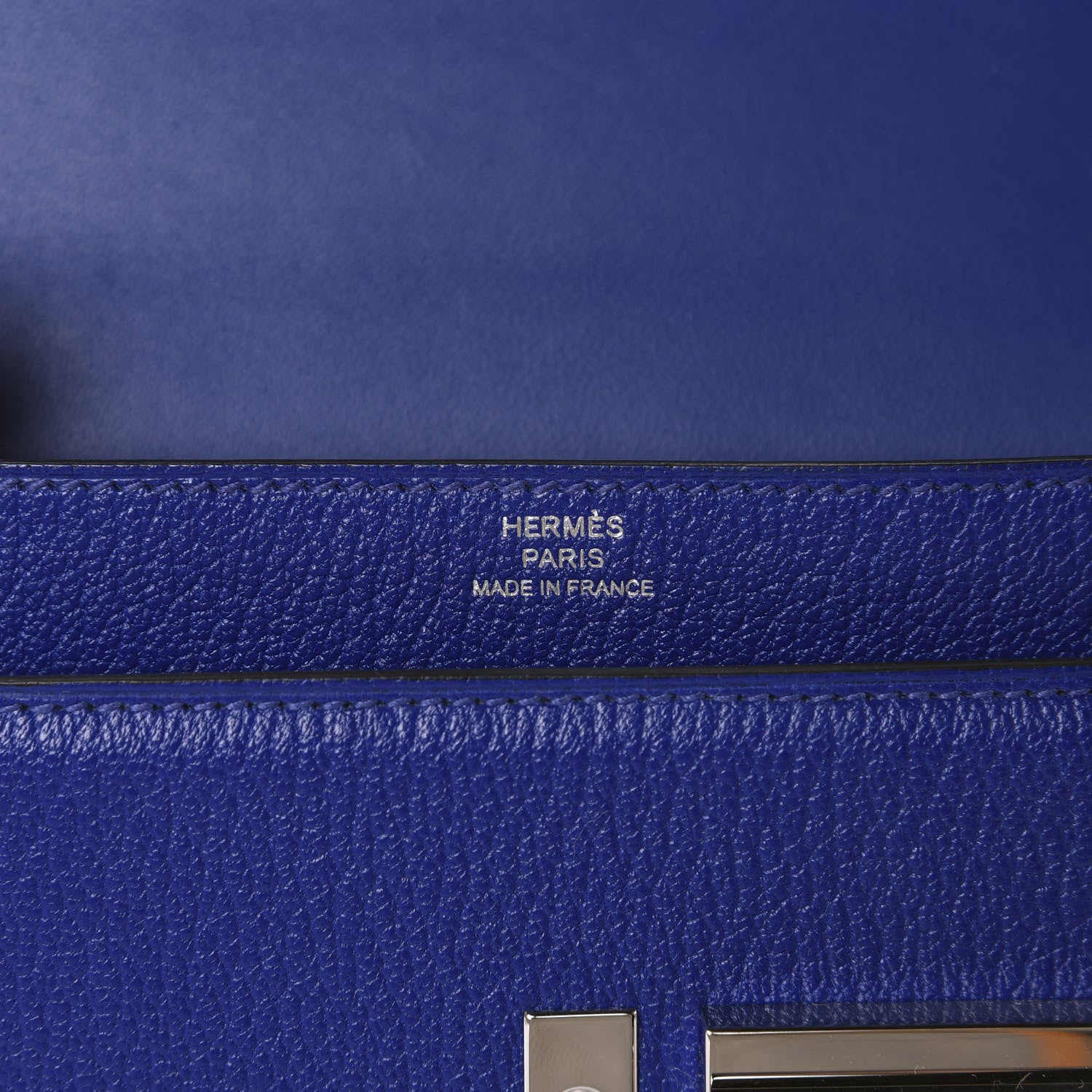Hermes Chevre Chamkila Mini Verrou Chaine Bag Bleu Electrique 8 of 11