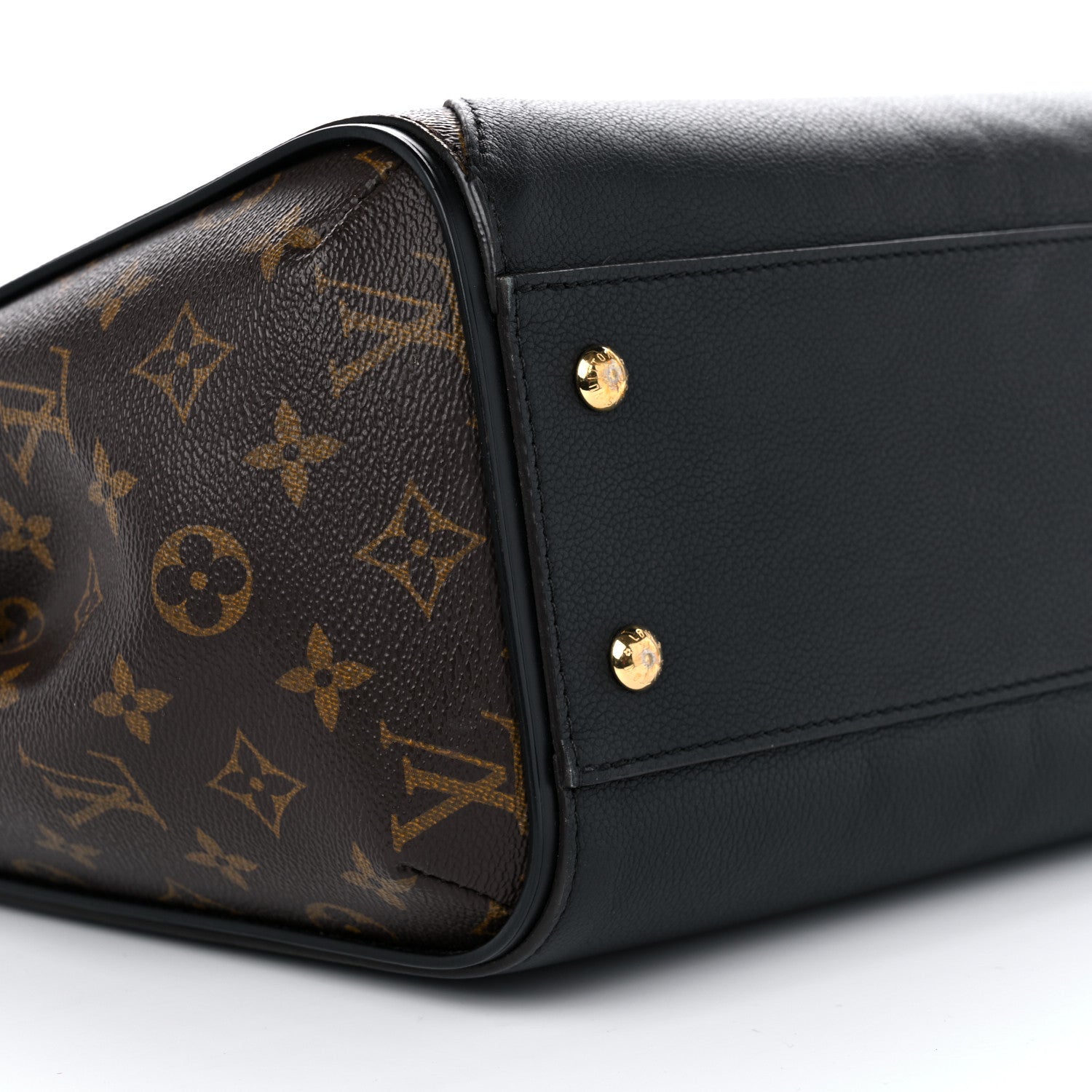 Louis Vuitton Calfskin Monogram Kimono Tote Black 8 of 9
