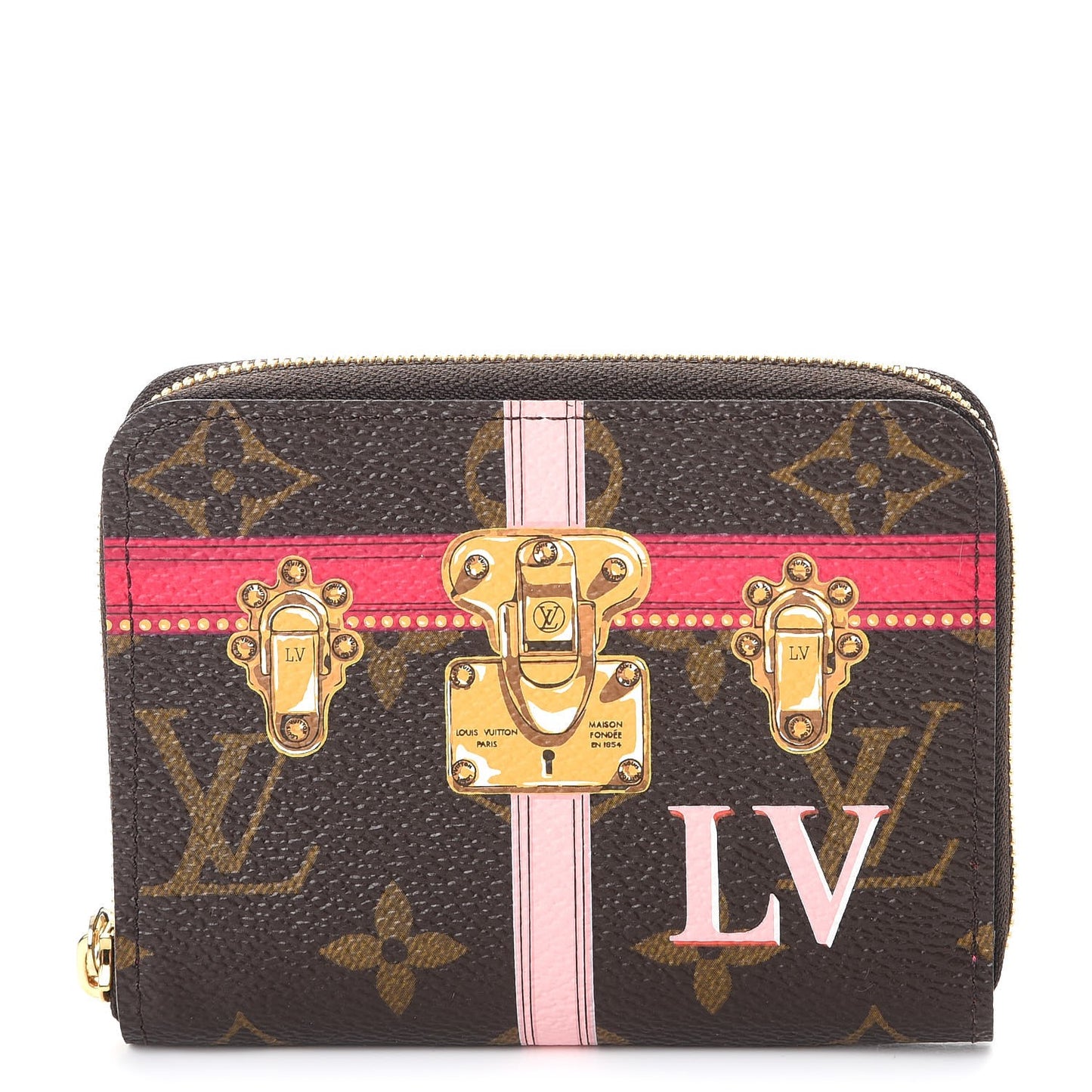 Monogram Summer Trunks Zippy Coin Purse