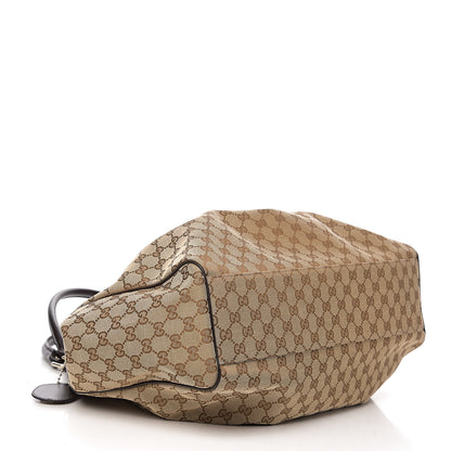 Gucci Monogram Large Sukey Tote Dark Brown 3 of 9