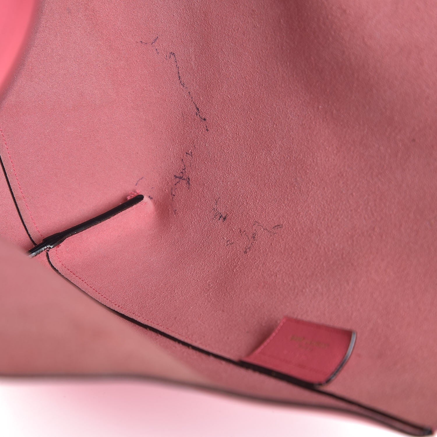Saint Laurent Calfskin Large Shopping Tote Pale Rose 13 of 15