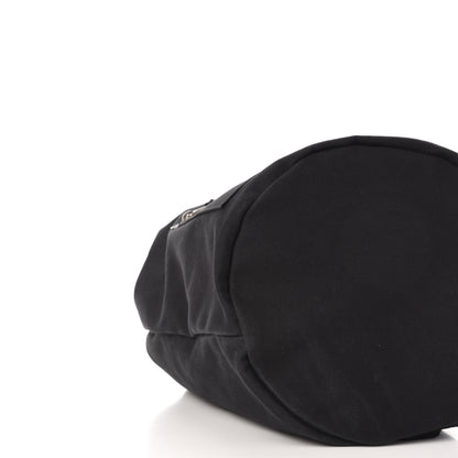 Saint Laurent Canvas City Sailor Drawstring Backpack Black 7 of 13