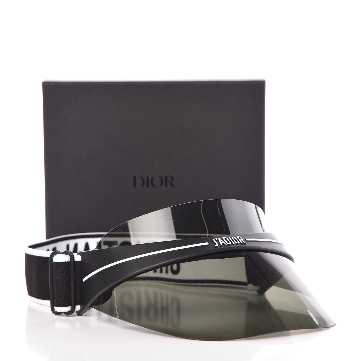 Mirrored DiorClub1 Sun Visor Black