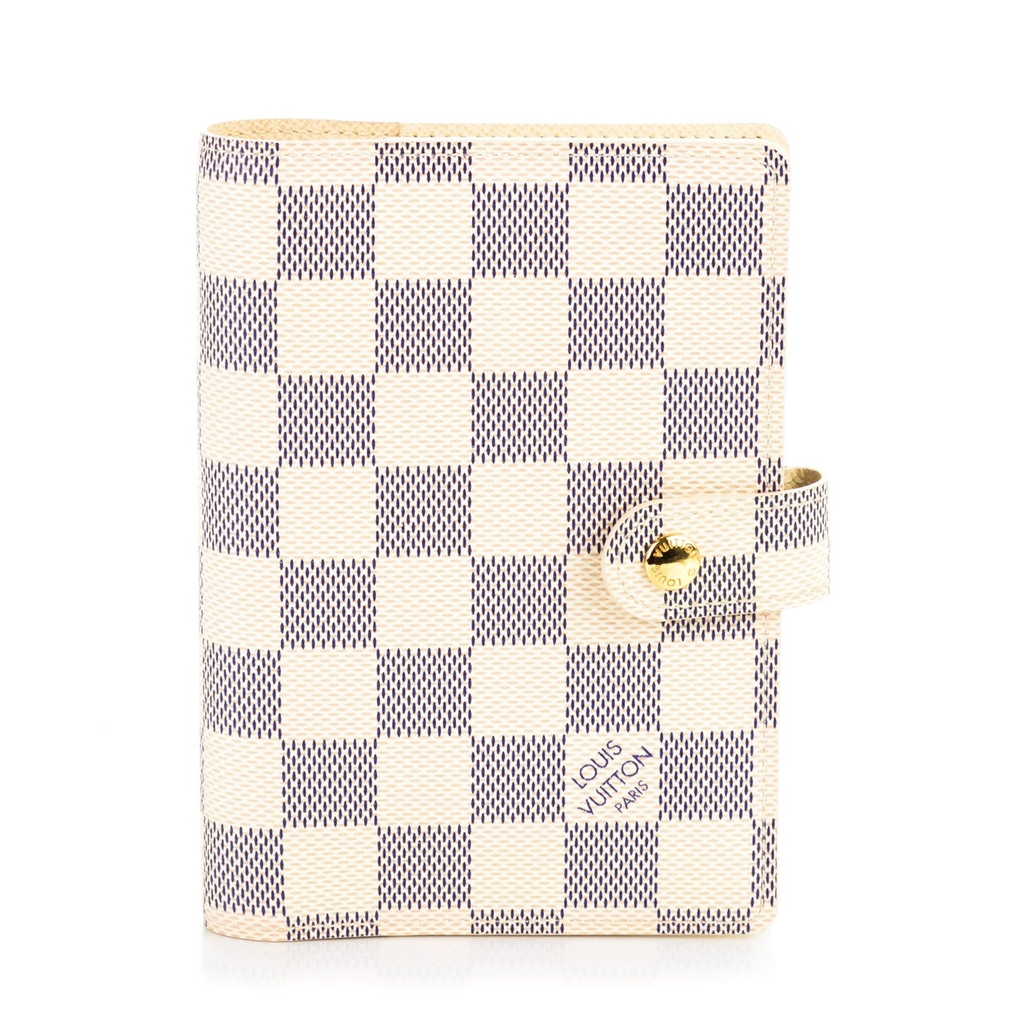 Damier Azur Small Ring Agenda Cover