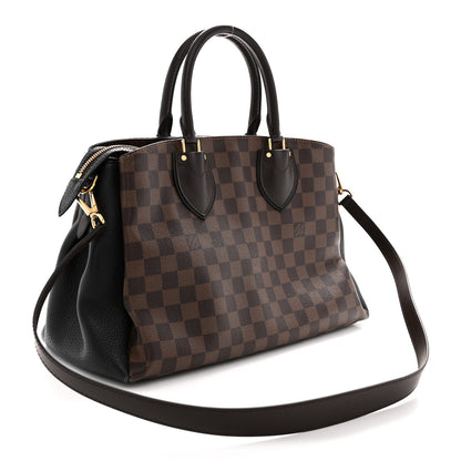 Louis Vuitton Cuir Taurillon Damier Ebene Normandy Black 3 of 12