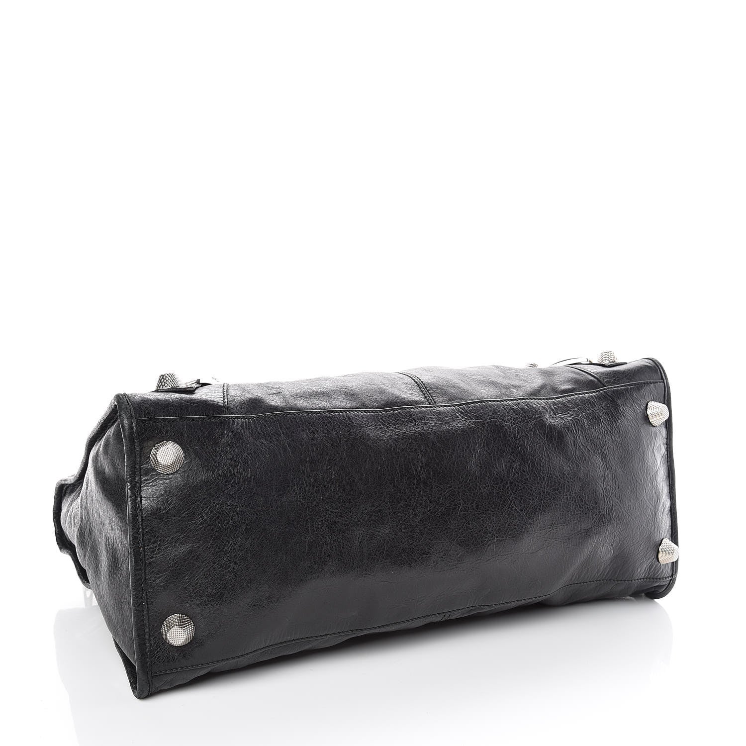 Balenciaga Agneau Giant 21 Silver Hardware Work Black 4 of 16