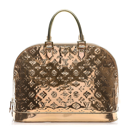 Louis Vuitton Monogram Miroir Alma MM Gold 1 of 18