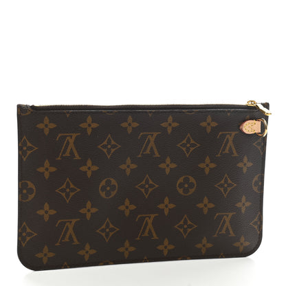 Louis Vuitton Monogram Neverfull MM GM Pochette Cherry 3 of 7