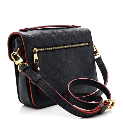 Louis Vuitton Empreinte Pochette Metis Marine Rouge 3 of 9