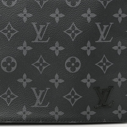 Louis Vuitton Monogram Eclipse District PM Black 7 of 9