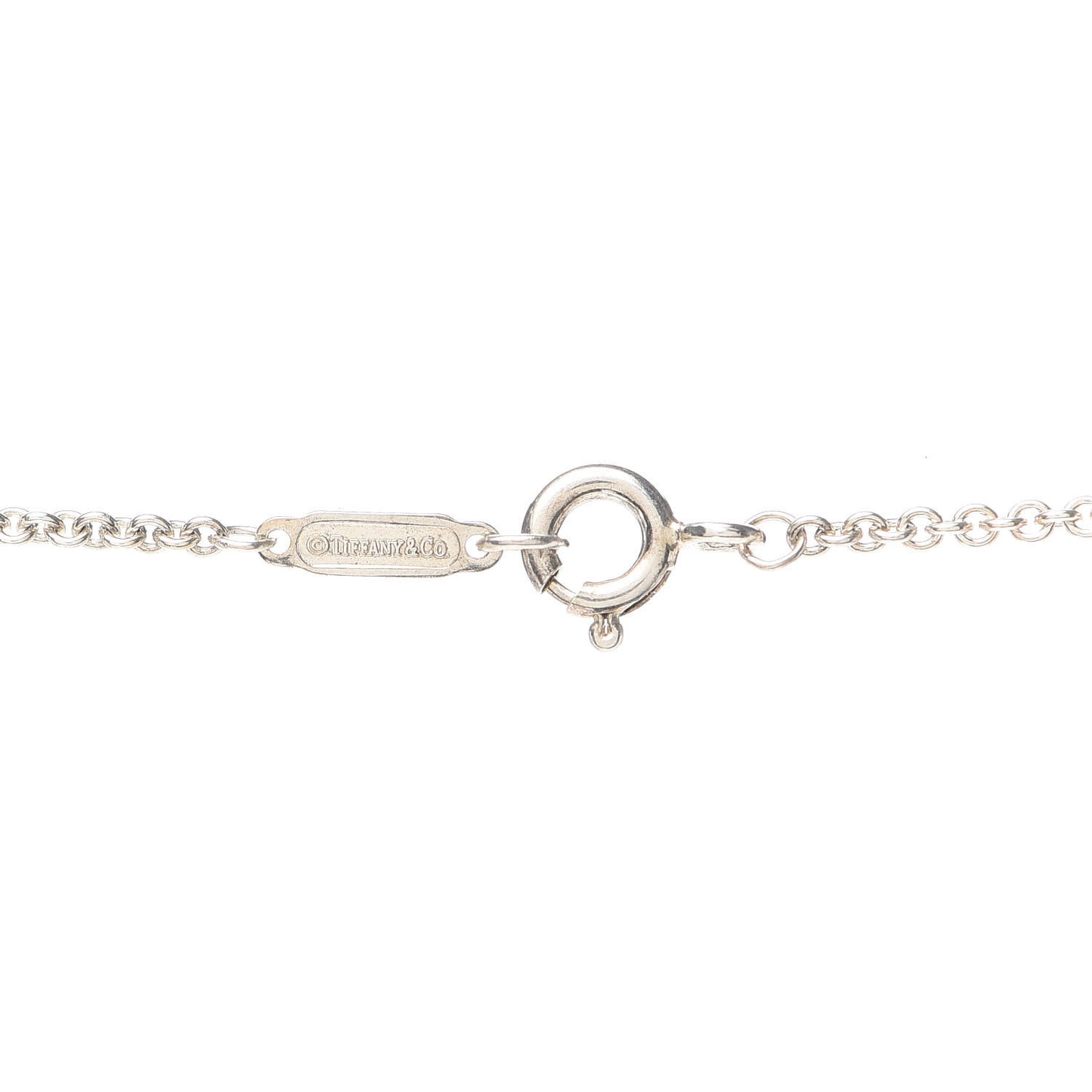 Sterling Silver Circles Lariat Necklace