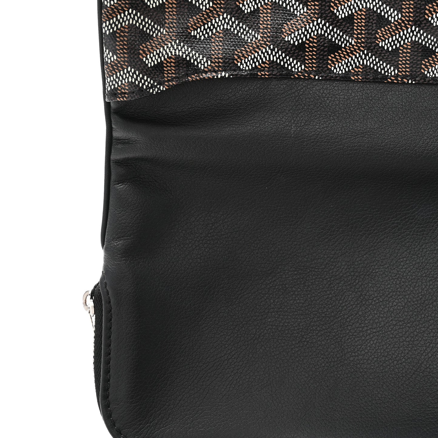 Goyardine Sainte Marie Soft Clutch Black