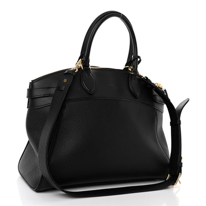 Louis Vuitton Taurillon Vendome MM Black 3 of 10