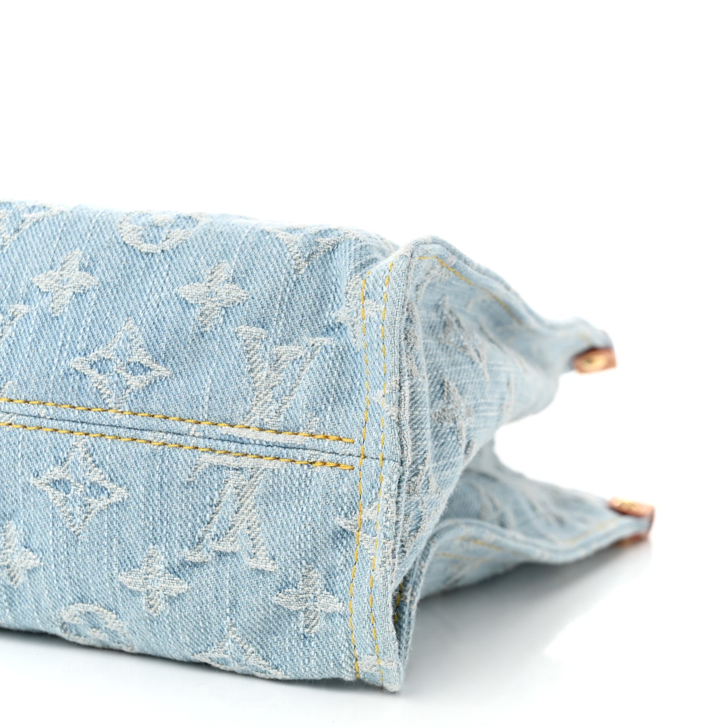 Monogram Washed Denim Let Go PM Sky Blue
