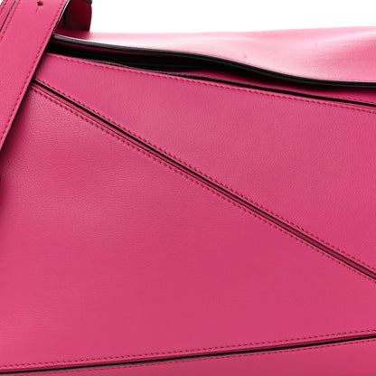 Loewe Calfskin Medium Puzzle Bag Fuchsia 7 of 11