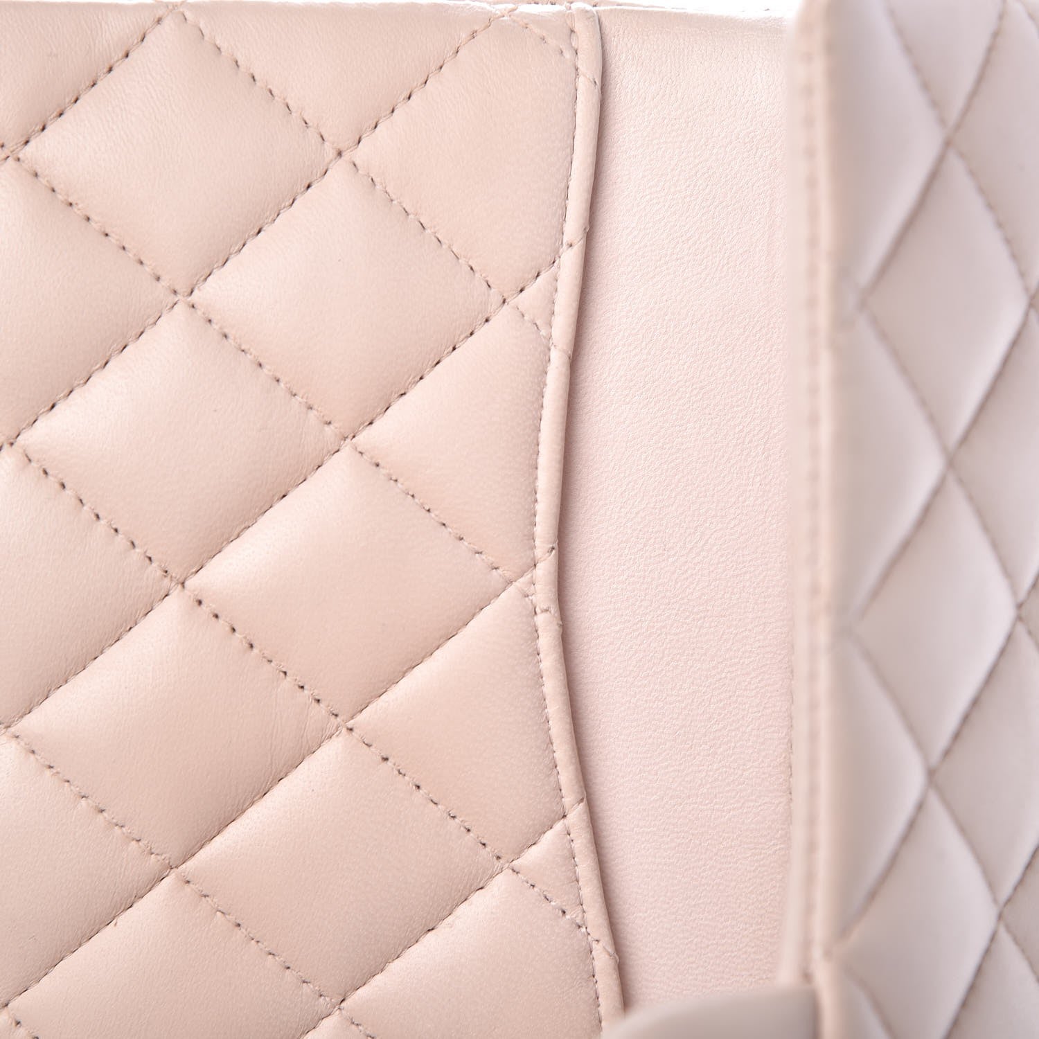 Chanel Lambskin Quilted Medium Double Flap Light Pink 8 of 9