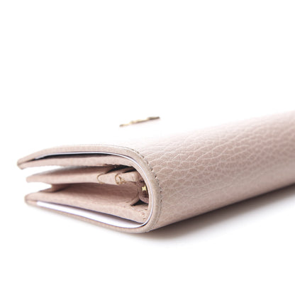 Gucci Dollar Calfskin GG Marmont Card Case Perfect Pink 9 of 13