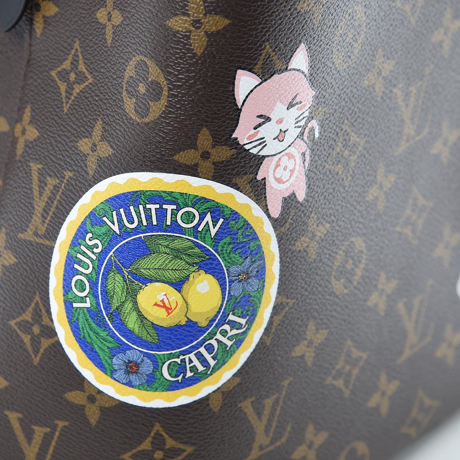 Louis Vuitton Monogram My LV World Tour Neonoe Black 411096