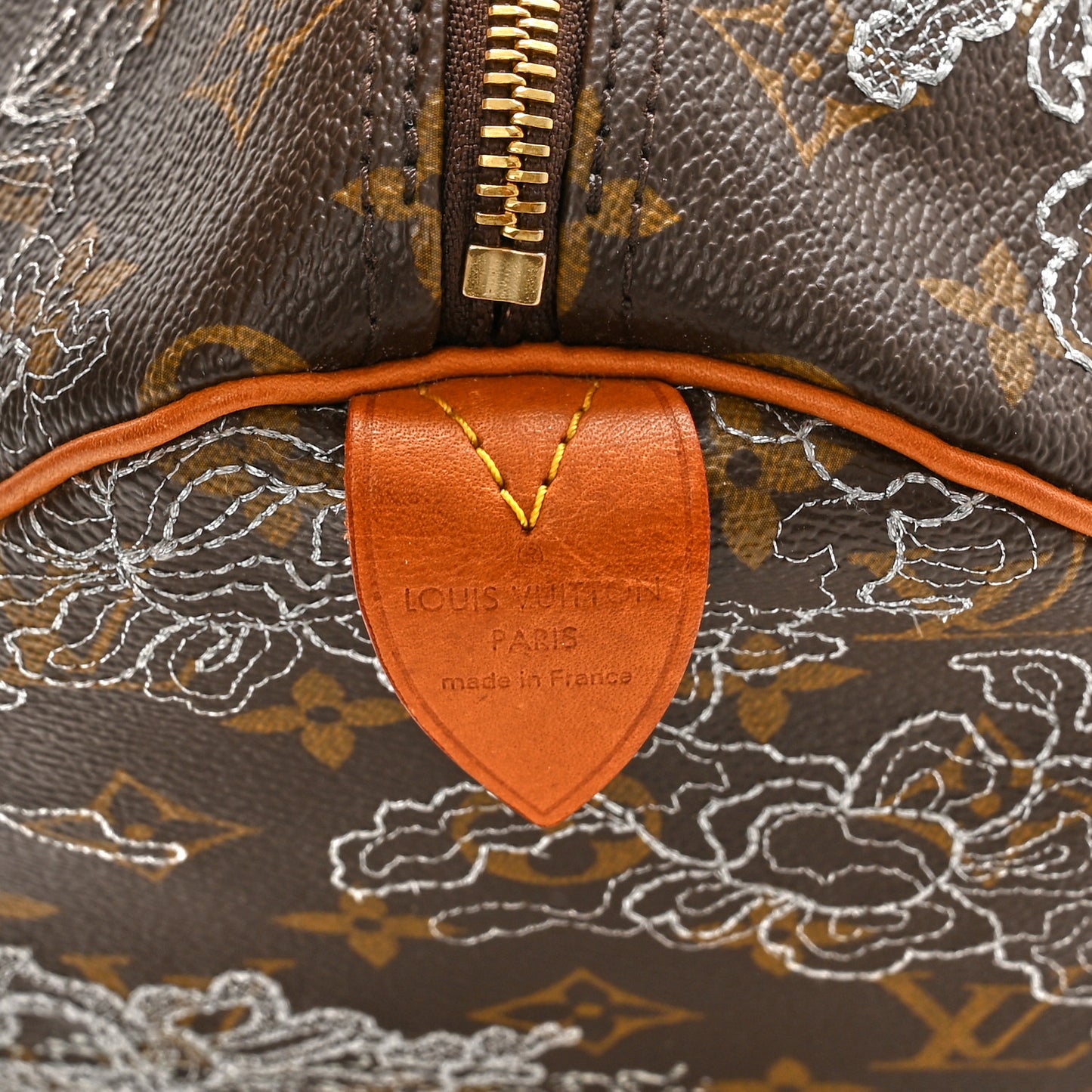 Monogram Dentelle Speedy 30 Silver