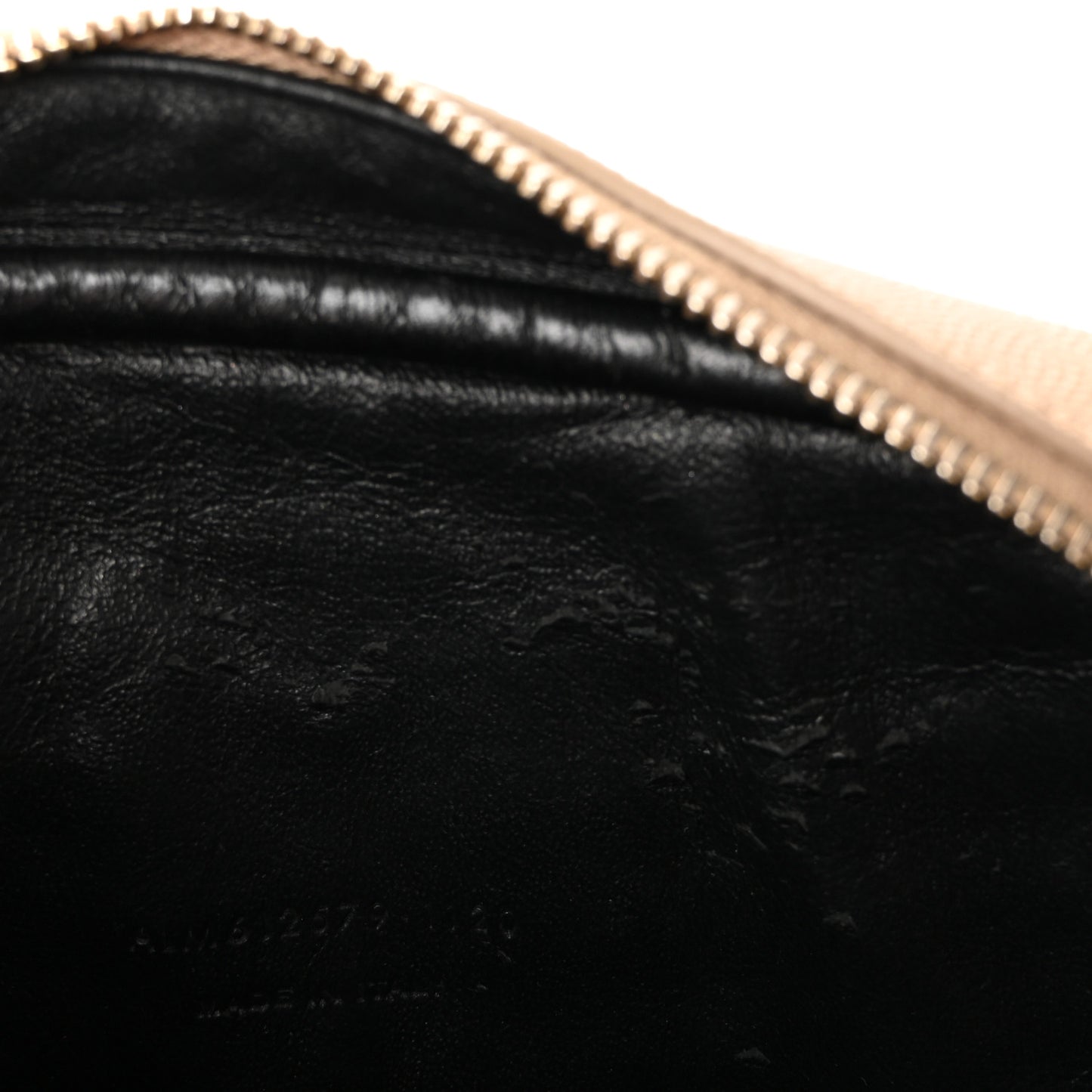 Grain De Poudre Matelasse Monogram Mini Lou Camera Bag Dark Beige