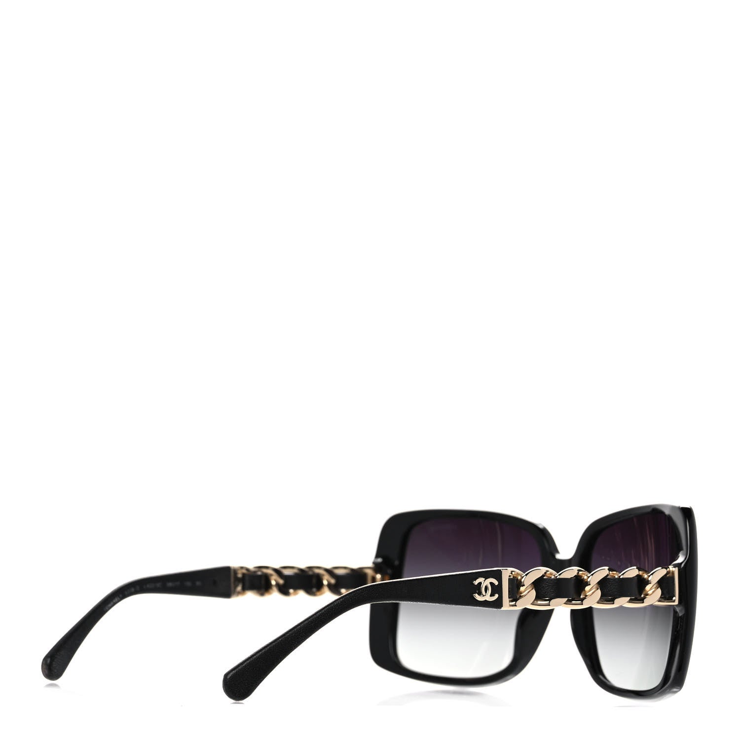 Chanel Acetate Chain Sunglasses 5208-Q Black 4 of 10