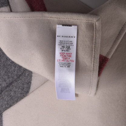 Burberry Wool Giant Check Baby Blanket Trench 3 of 4