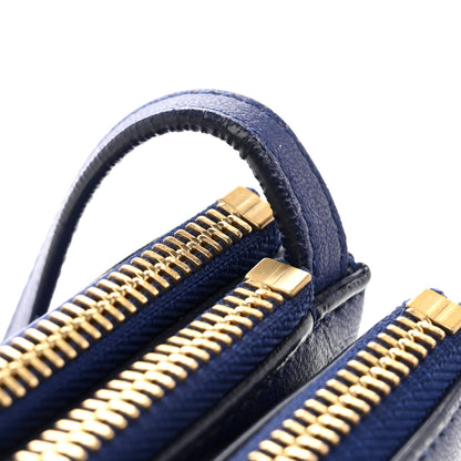 Celine Lambskin Large Trio Crossbody Bag Indigo 14 of 17