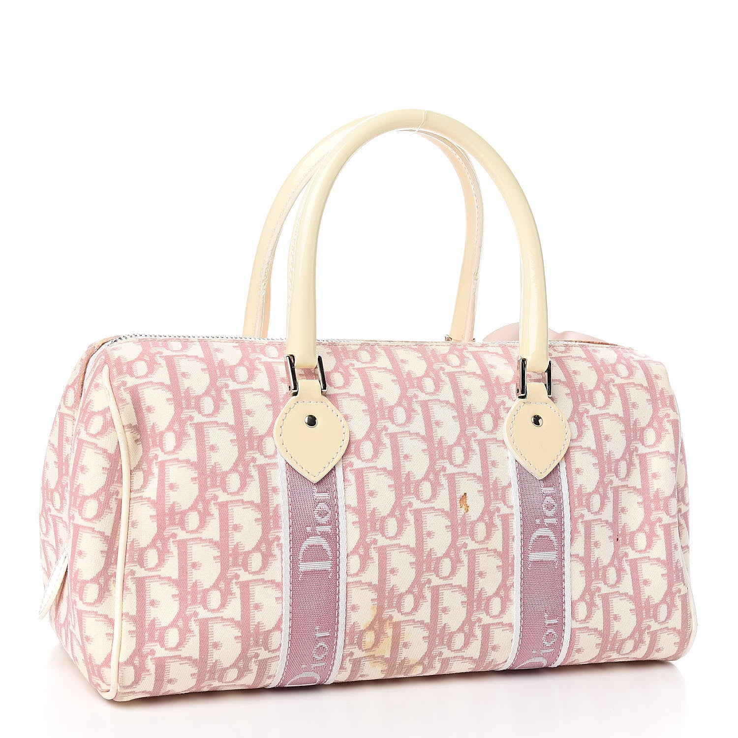 Christian Dior Monogram Girly Boston Pink 3 of 16
