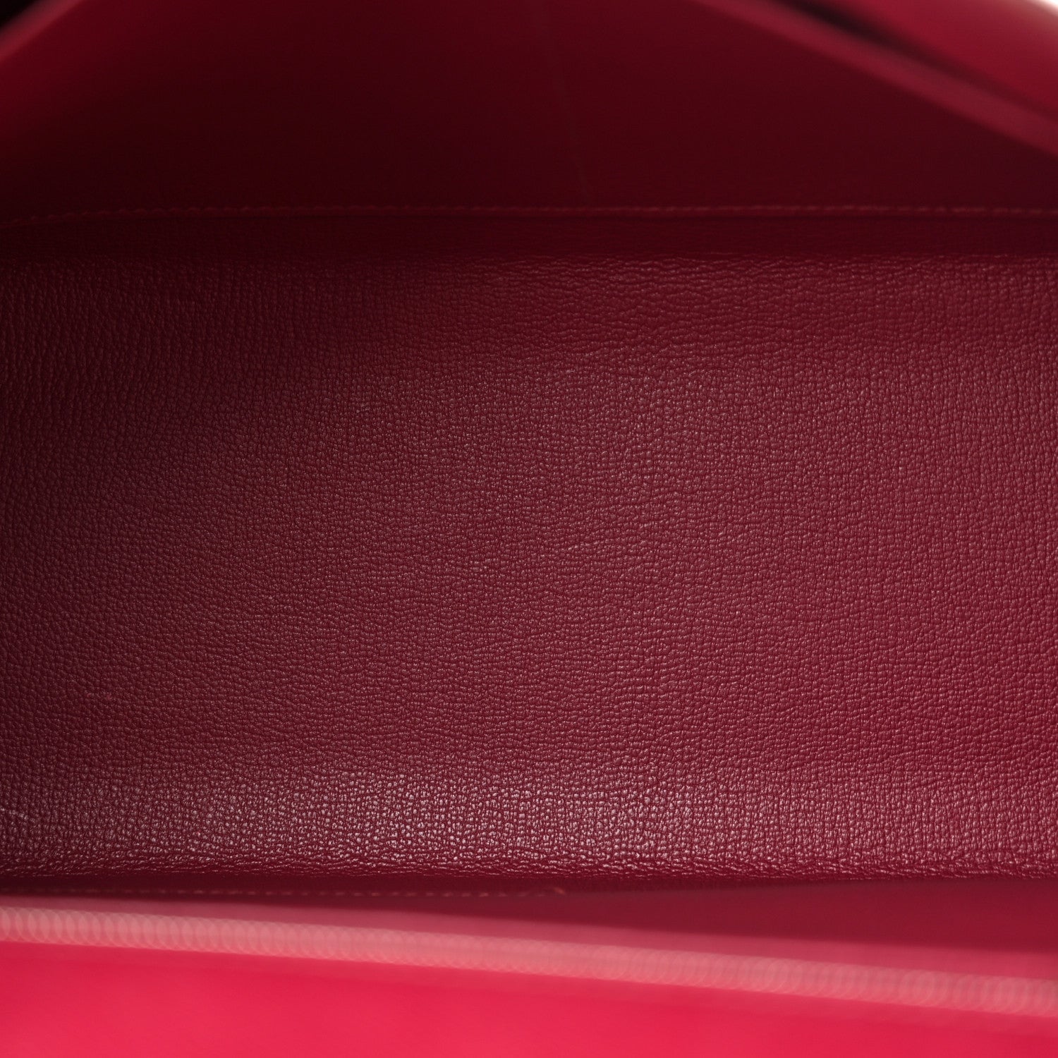 Hermes Epsom Kelly Sellier 32 Rubis 5 of 11