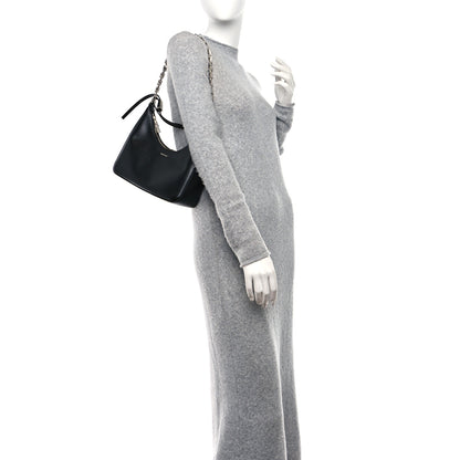 Givenchy Smooth Calfskin Small Moon Cut Out Shoulder Bag Black 2 of 9